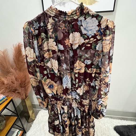 Halogen Floral Dress Nordstrom - Picture 5 of 6